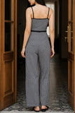Strappy Wide-Leg Jumpsuit