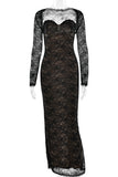 Elegant Lace Evening Dress