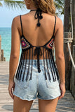 Boho Crochet Fringe Tank Top