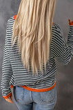 Striped Knit Sweater