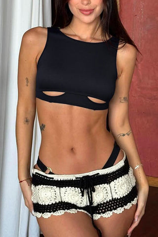 Cutout Design Tank Top