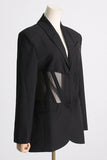 Structured Corset-Style Blazer