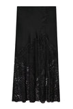 Lace Detail Maxi Skirt