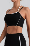 Strappy Cropped Tank Top