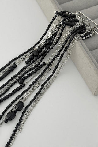 Elegant Multi-Layered Charm Brooch