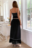Elegant Two-Piece Casual Set with Bow Detail