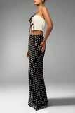 Polka Dot Maxi Skirt