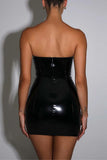 Strapless Night Out Mini Dress
