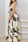 Bold Print Maxi Dress