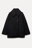 Classic Button-Front Blazer