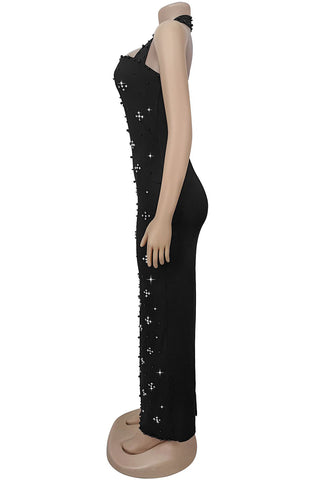 Elegant Embellished Evening Dress