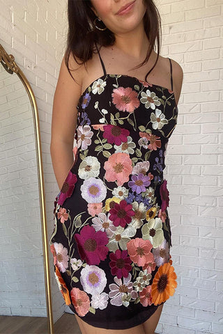 Floral Embroidered Sundress