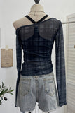 Off-Shoulder Graphic T-Shirt