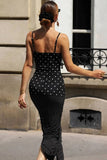 Polka Dot Maxi Casual Dress
