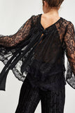 Off-Shoulder Lace Blouse