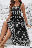 Boho Print Maxi Dress