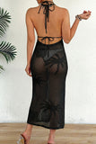 Halter Neck Crochet Cover-Up