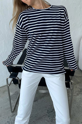 Classic Striped Long Sleeve Tee