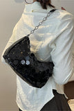 Chic Sequined Shoulder Bag