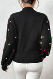 Playful Polka Dot Sweater