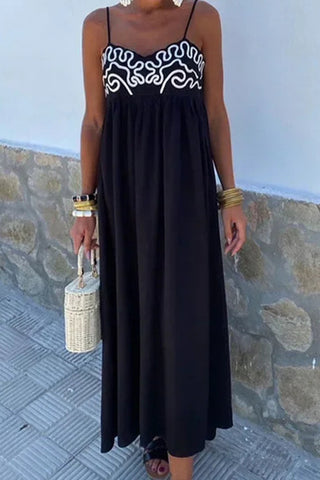 Spaghetti Strap Maxi Dress