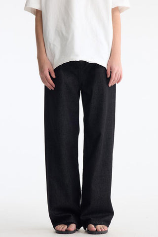 Classic Wide-Leg Straight Jeans