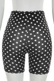 Polka Dot Casual Shorts