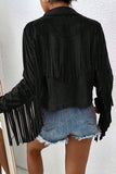 Fringe Detail Blazer