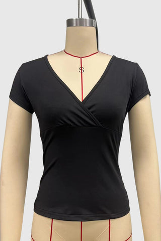 V-Neck Wrap T-Shirt
