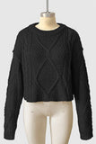 Classic Cable-Knit Sweater