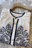 Bohemian Button-Front Blouse