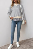 Striped Layered Sweatshirt