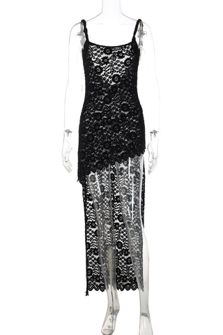 Elegant Lace Evening Dress