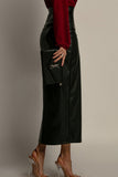 Sleek High-Waisted Maxi Skirt