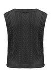 Sleeveless Knit Sweater Top