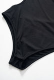 Asymmetrical One-Sleeve Bodysuit