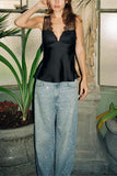 Lace Trim Cami Top