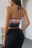 Lace Halter Camisole Top