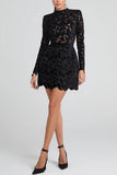 Elegant Lace Evening Dress