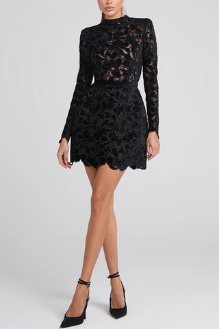 Elegant Lace Evening Dress