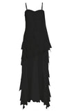 Layered Evening Maxi Dress