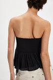 Strapless Lace Detail Tank Top