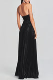 Elegant Strapless Evening Gown