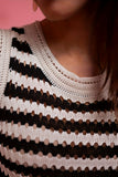 Striped Knit Tank Top