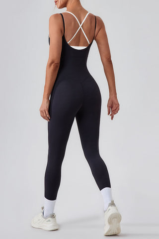 Sleek Strappy Jumpsuit