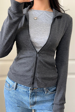 Zip-Up Casual Jacket