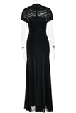 Elegant Cutout Evening Gown