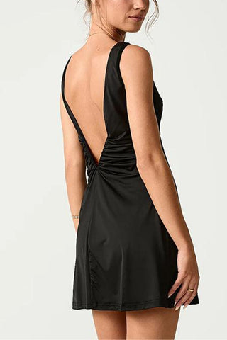 Sleeveless Evening Mini Dress