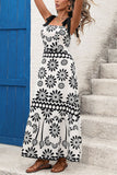 Floral Print Casual Maxi Dress