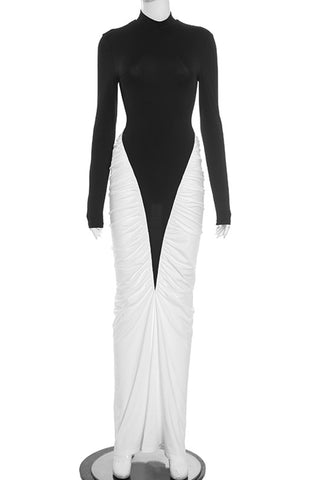 Elegant Ruched Evening Dress